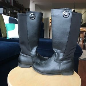 Michael Kors girls "emma lily" riding boots sz 1
